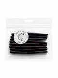 5" Stick Worm Black & Red